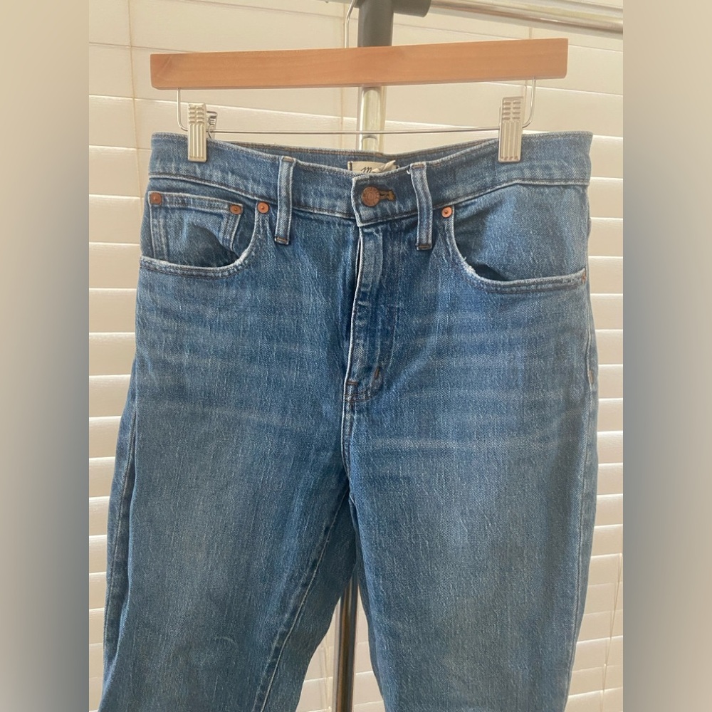 Madewell the high rise slim boy jean